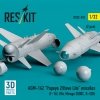 RESKIT RS32-0518 AGM-142 Popeye 2/Have Lite missiles (2 pcs) (3D Printed) 1/32